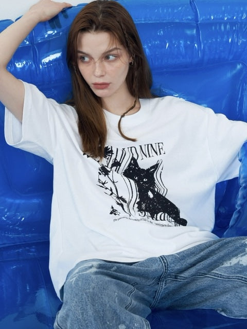 【FANCY CLUB】SERENITY OVER TEE