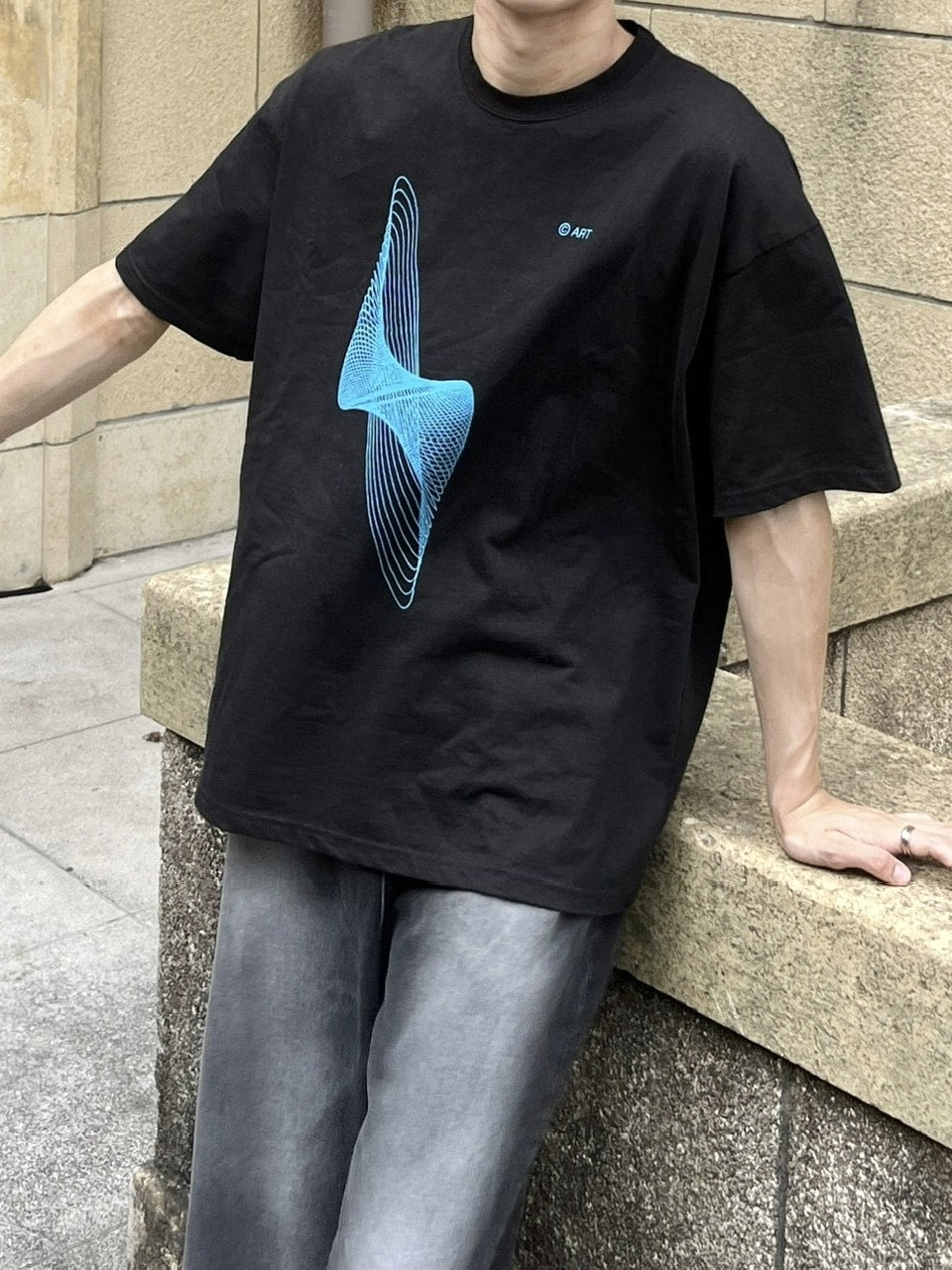 受注制【youll】graphic tee (2color)