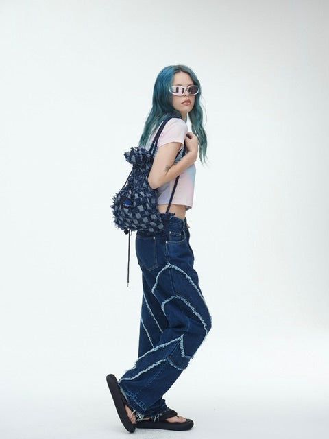 【SSERPE】COMMA DENIM PANTS