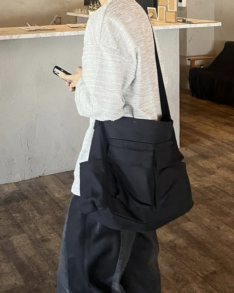 受注制【youll】pocket shoulder bag (2color)