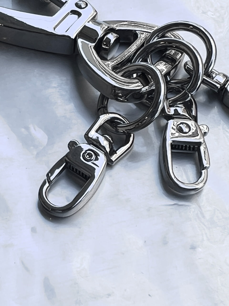 受注制【Chikashitsu +】triple tongs karabiner 2 – PRESSING WEB SHOP