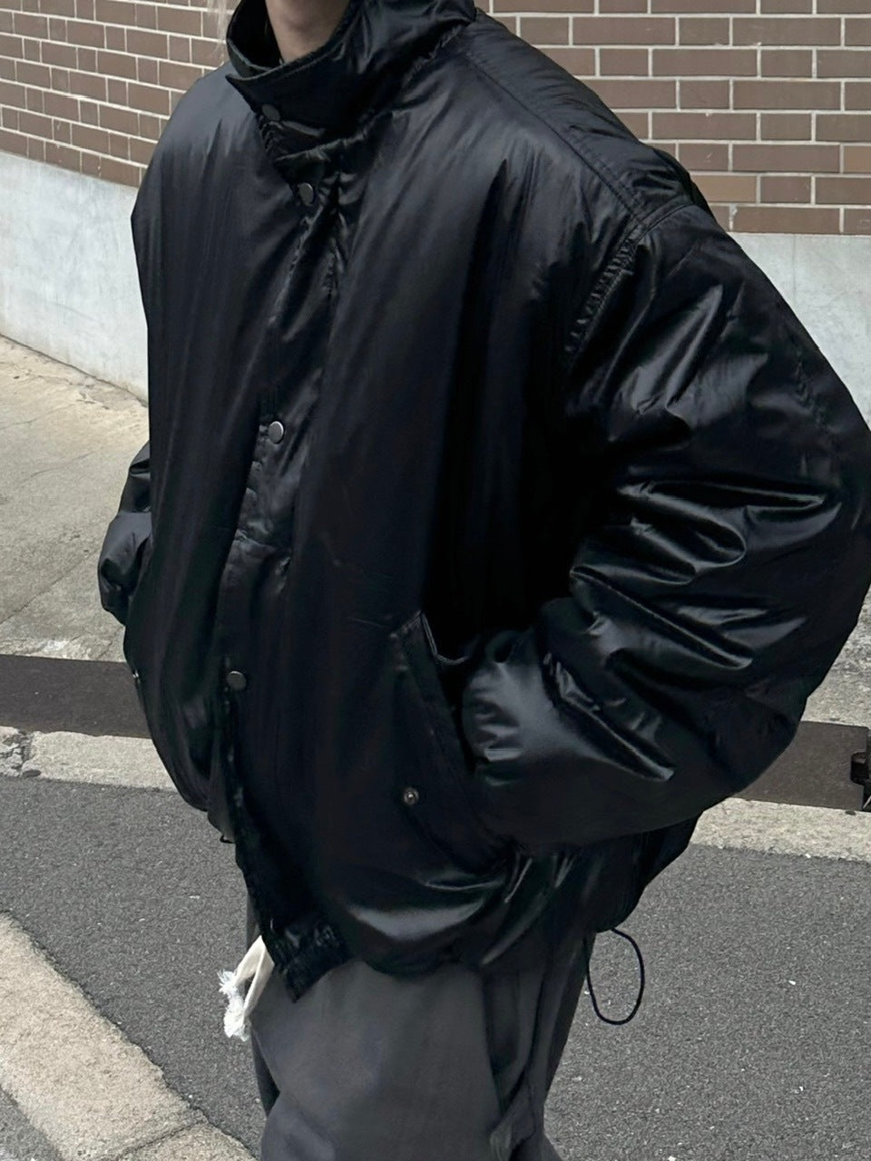 【Chikashitsu +】unisex padding blouson (4color) / 【チカシツプラス】ユニセックスパディングエムエーワン長袖ブルゾン