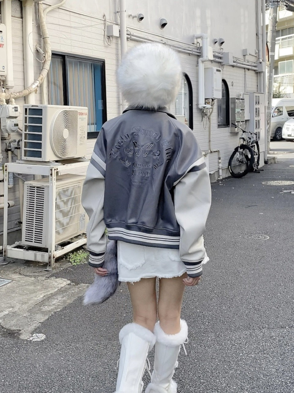 受注制【Never mind the XU】fur hat (5color)