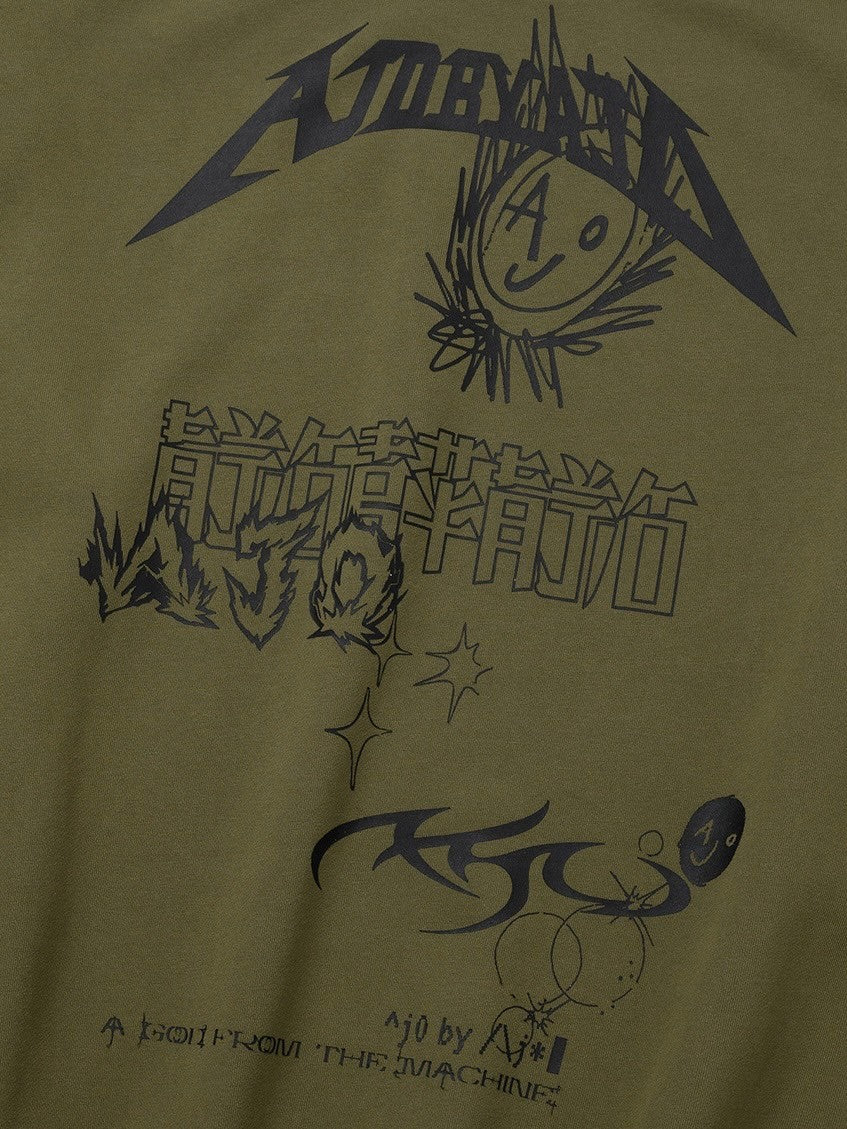 【AJOBYAJO】AJOLICA Collage Sweatshirt