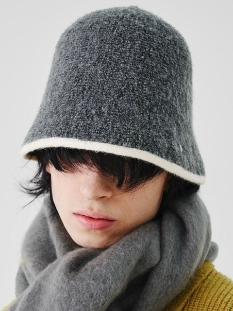 【RE:ON STUDIO】BI-COLOR BUCKET HAT (4color)