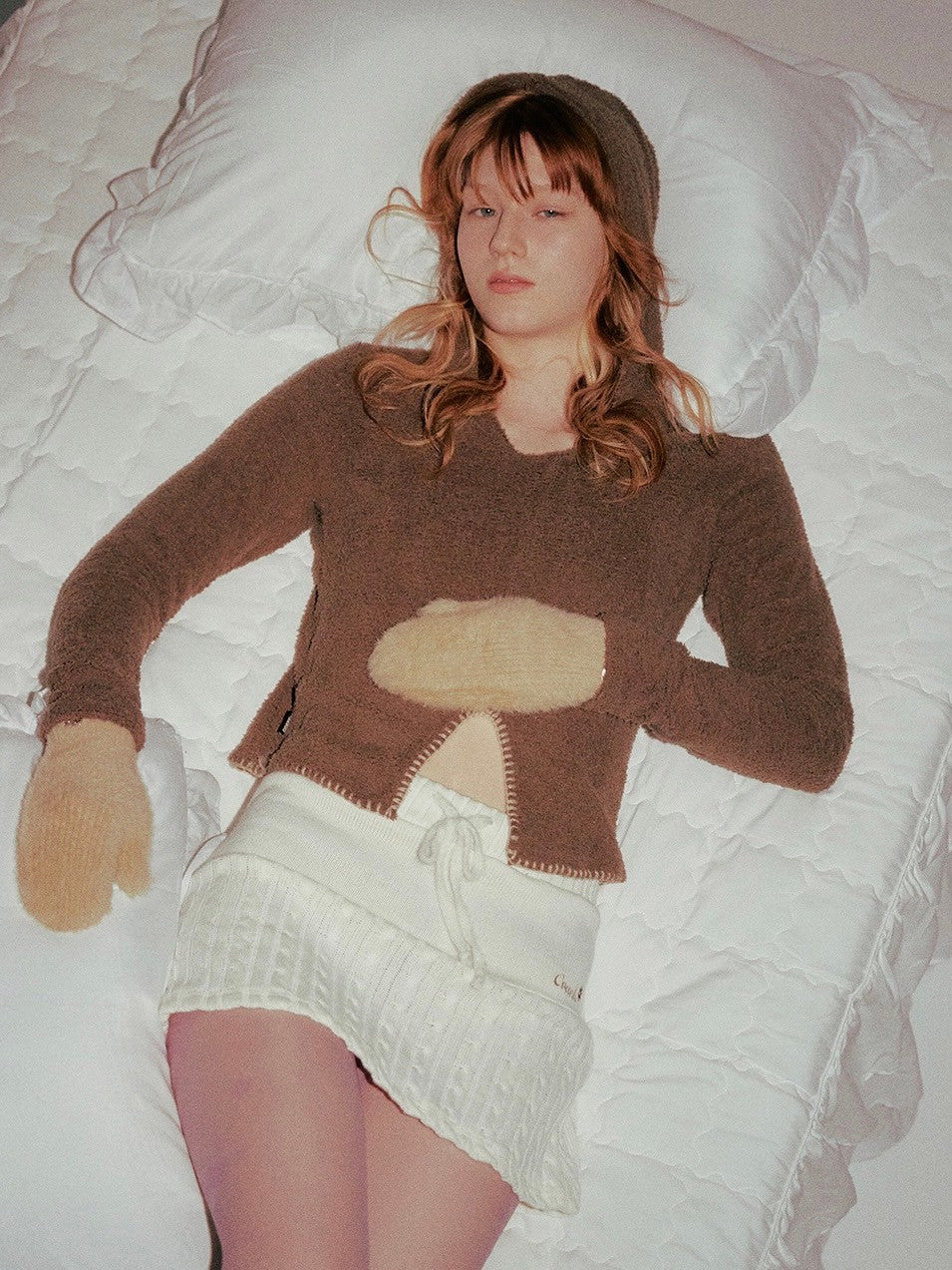 【CRANK】ANGORA MITTENS