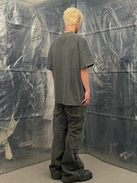 【BLR BLUER】BLR Washed T-shirts