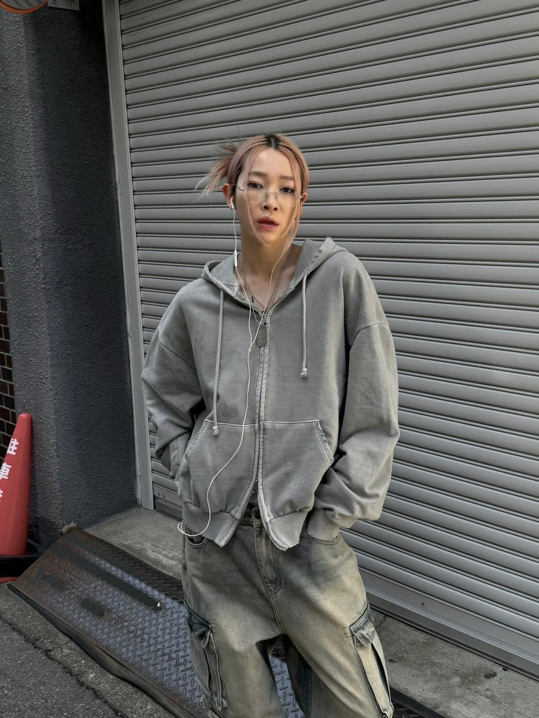 受注制【Chikashitsu +】square eyeglasses / 【チカシツプラス】スクエアアイグラスメガネ