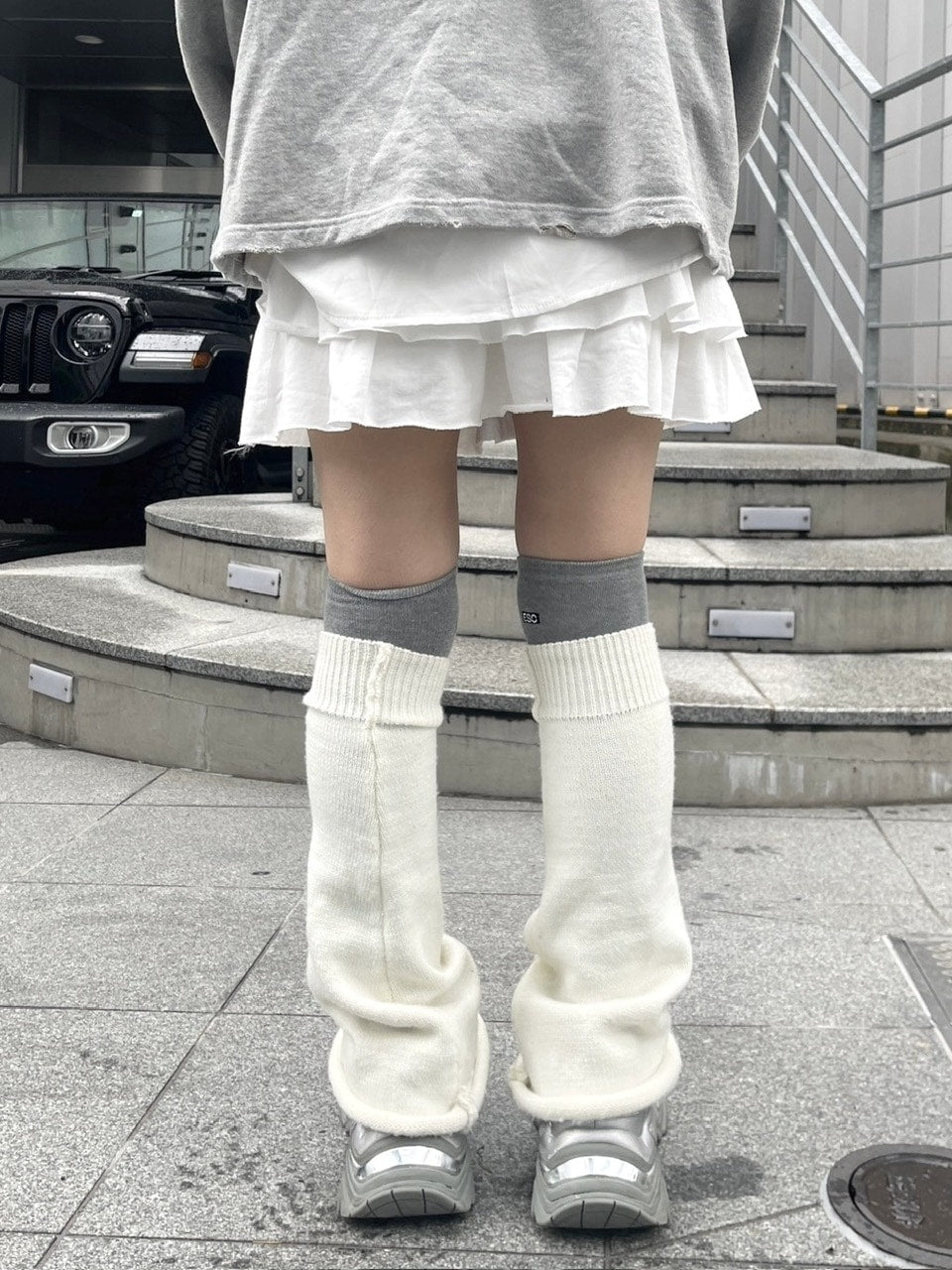 受注制【nmtc +】frill mini skirt (3color) / 【エヌエムティーシープラス】フリルミニスカート