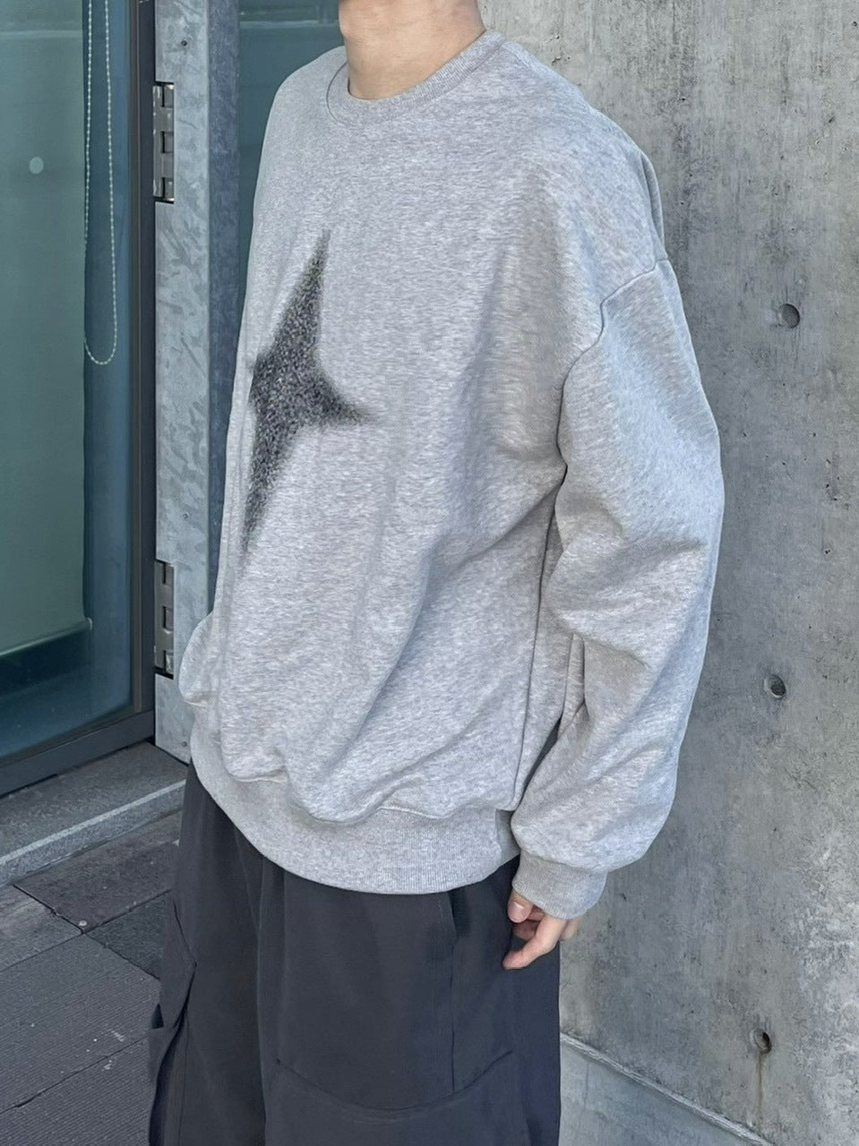 【youll】sparkle sweat shirt (2color)