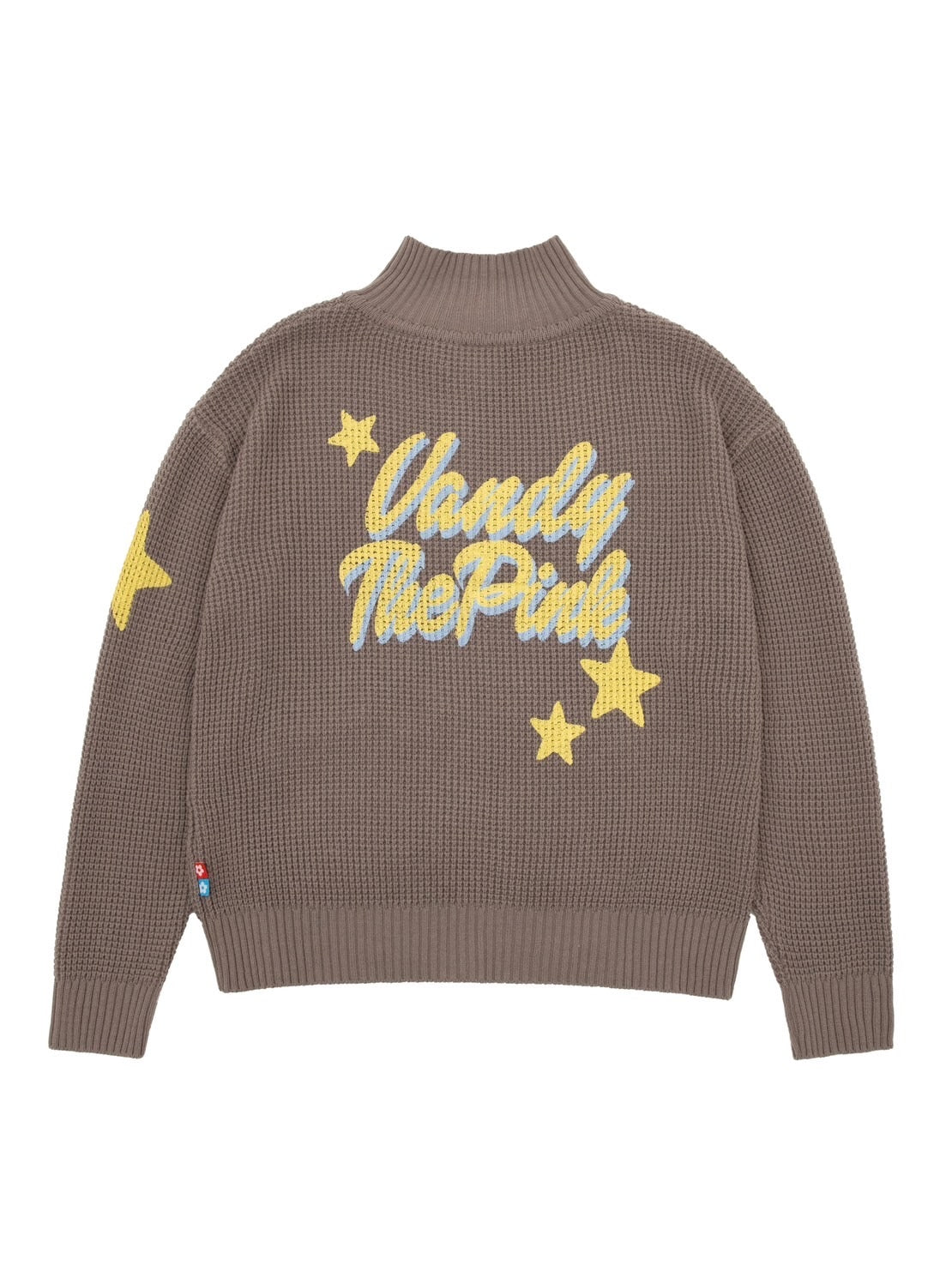 【VANDY THE PINK】STAR KNIT ZIP UP
