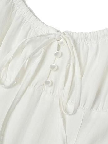 【Uglyshadow】LACE RIBBON SLEEVELESS DRESS