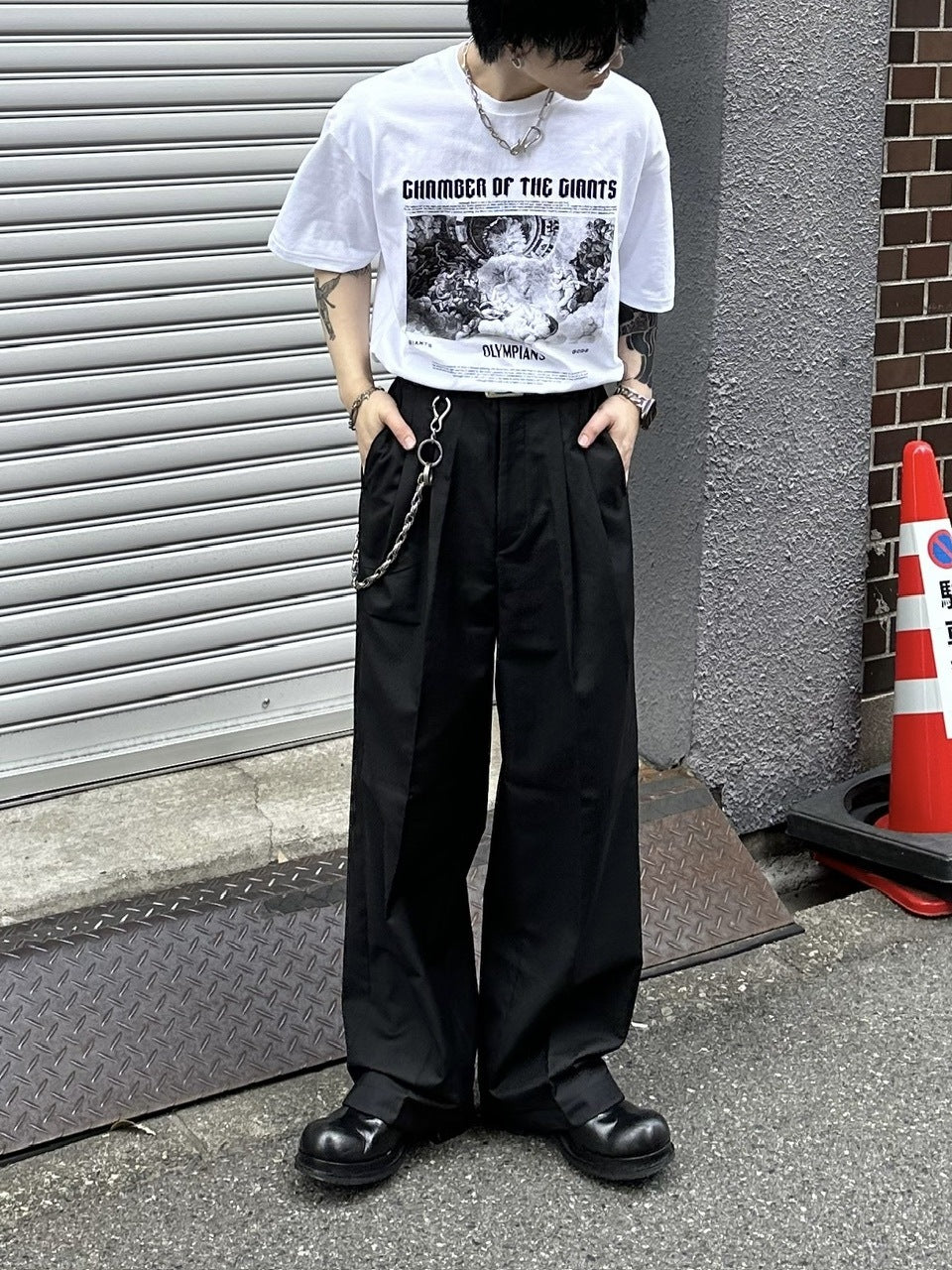 大阪店WEB限定【Chikashitsu +】original wallet chain