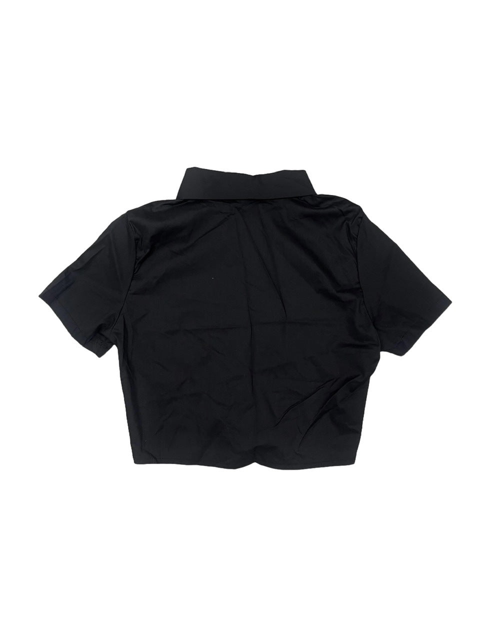 受注制【Never mind the XU】pintuck cropped shirt (3color)