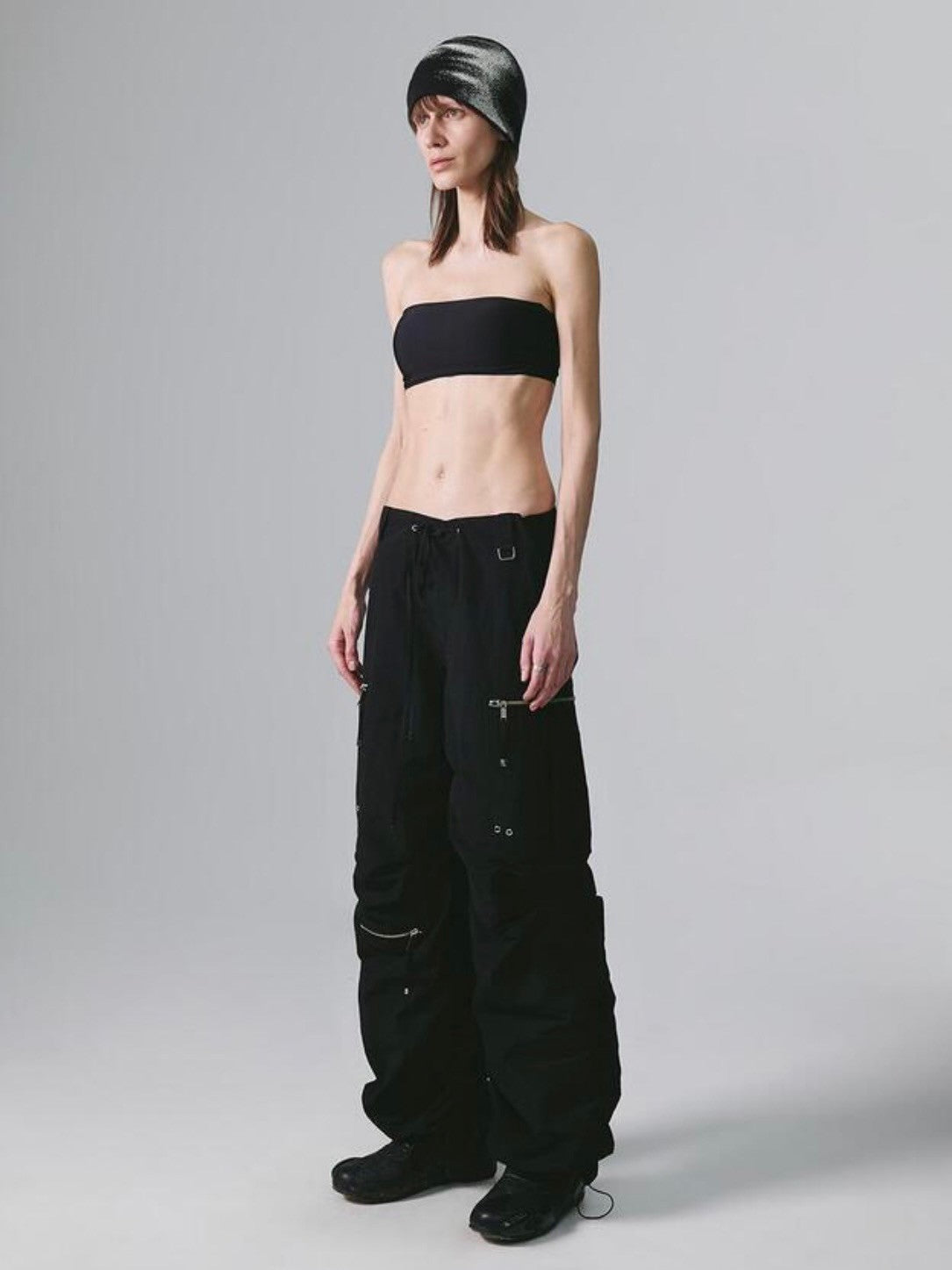 【NACHE】PUCKERING JOGGER PANTS (UNISEX)
