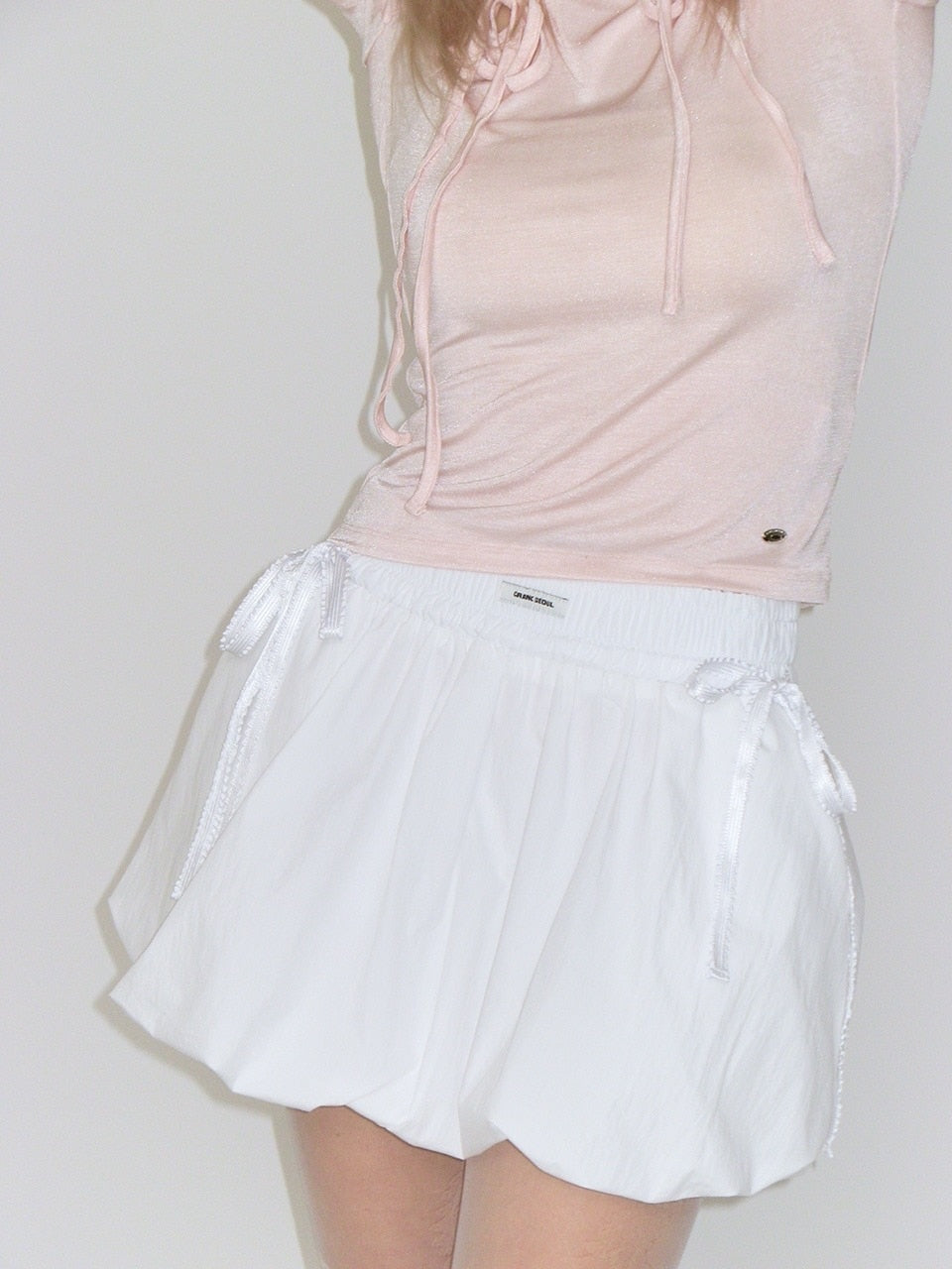 【CRANK】SHIRRING BALLOON SKIRT