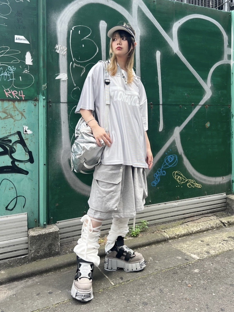 受注制【Never mind the XU】sports tech poloshirts (2color)