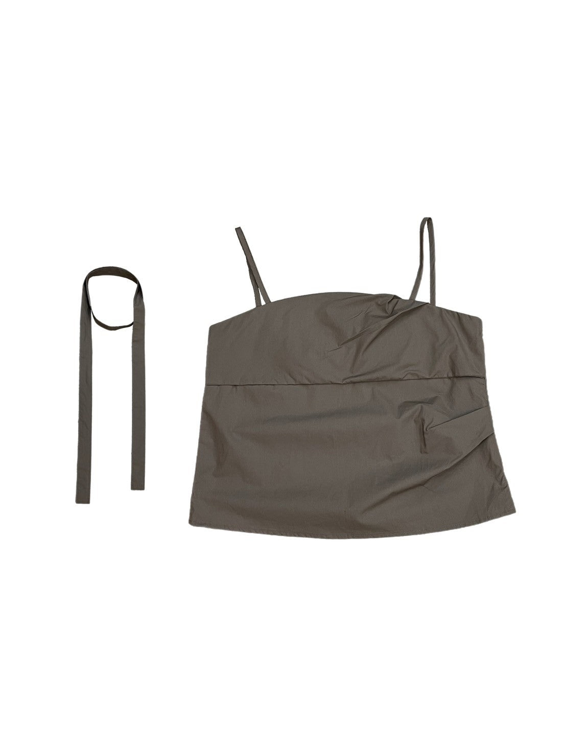 受注制【OaKS】choker set sleeveless blouse (3color)