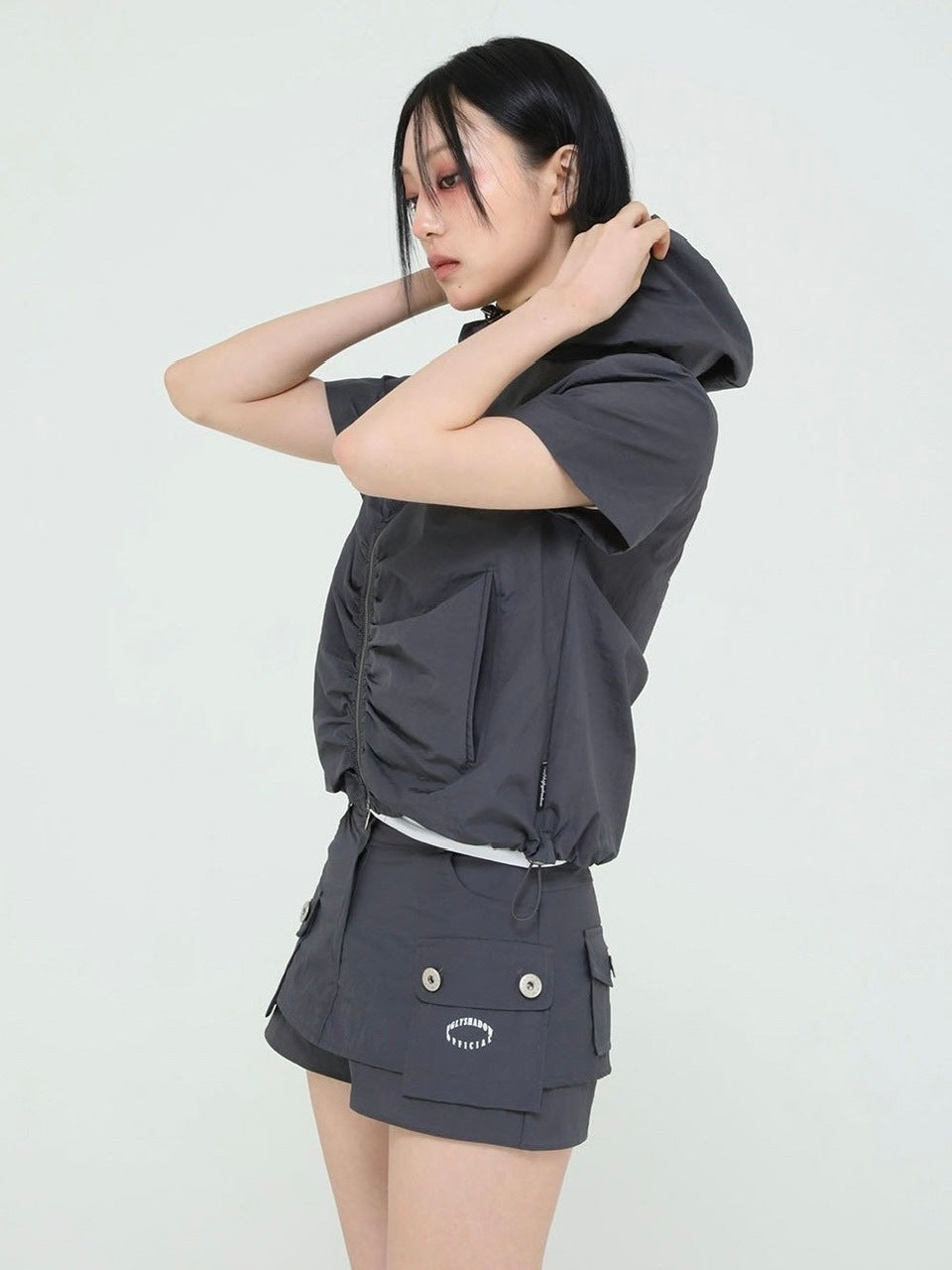 【Uglyshadow】CARGO SKIRT PANTS