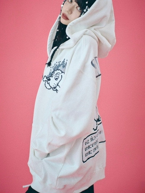 【GALFY】ガルクエジップパーカー