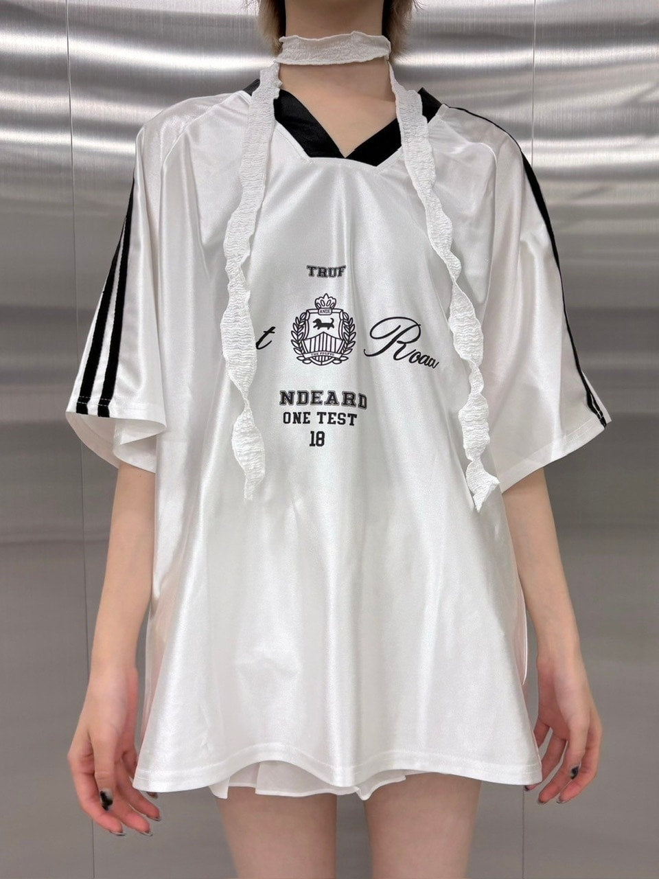 受注制【nmtc +】side line uniform tee (2color)