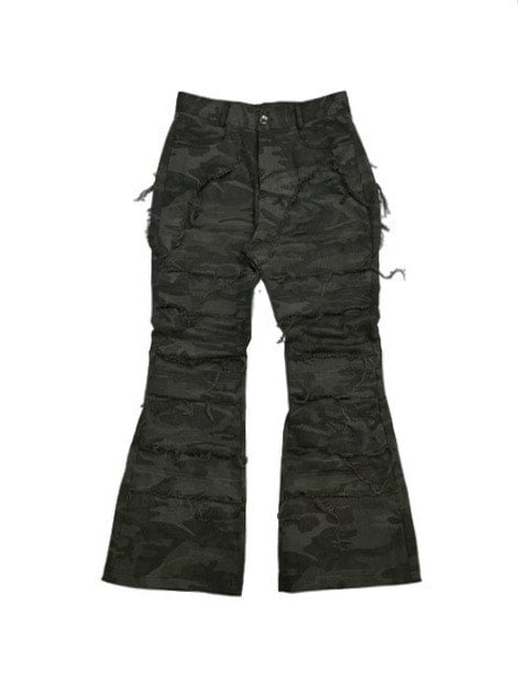 【BLR BLUER】CAMO DENIM PANTS