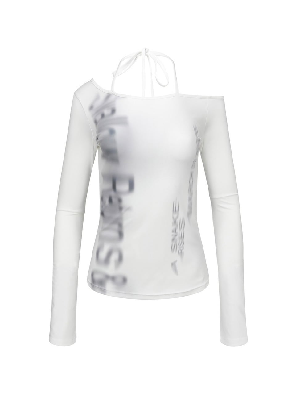 【NACHE】HALTER SLIM FIT LONG SLEEVE