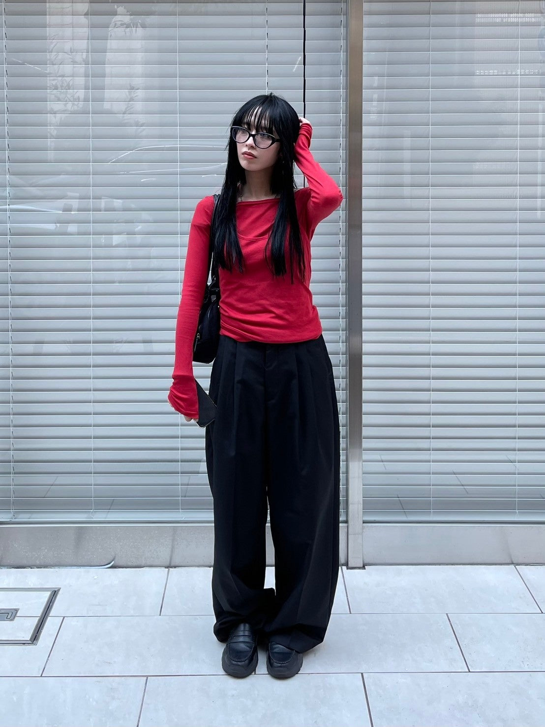 【oaks】2-piece layered long sleeve (3color)