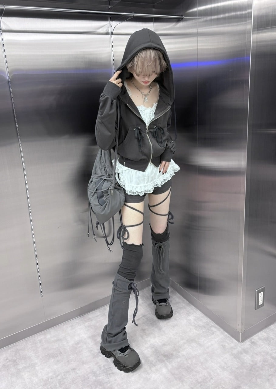 【nmtc +】layered leg warmer (3color)