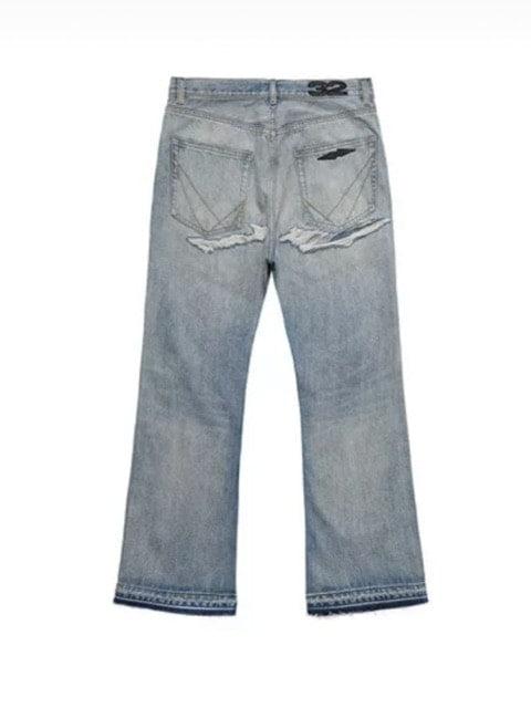 【F.V.V.O】Distressed Denim Pants
