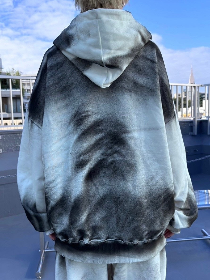 受注制【nmtc +】washing zip up hoodie (3color) / 【エヌエムティーシープラス】ウォッシングジップアップパーカー