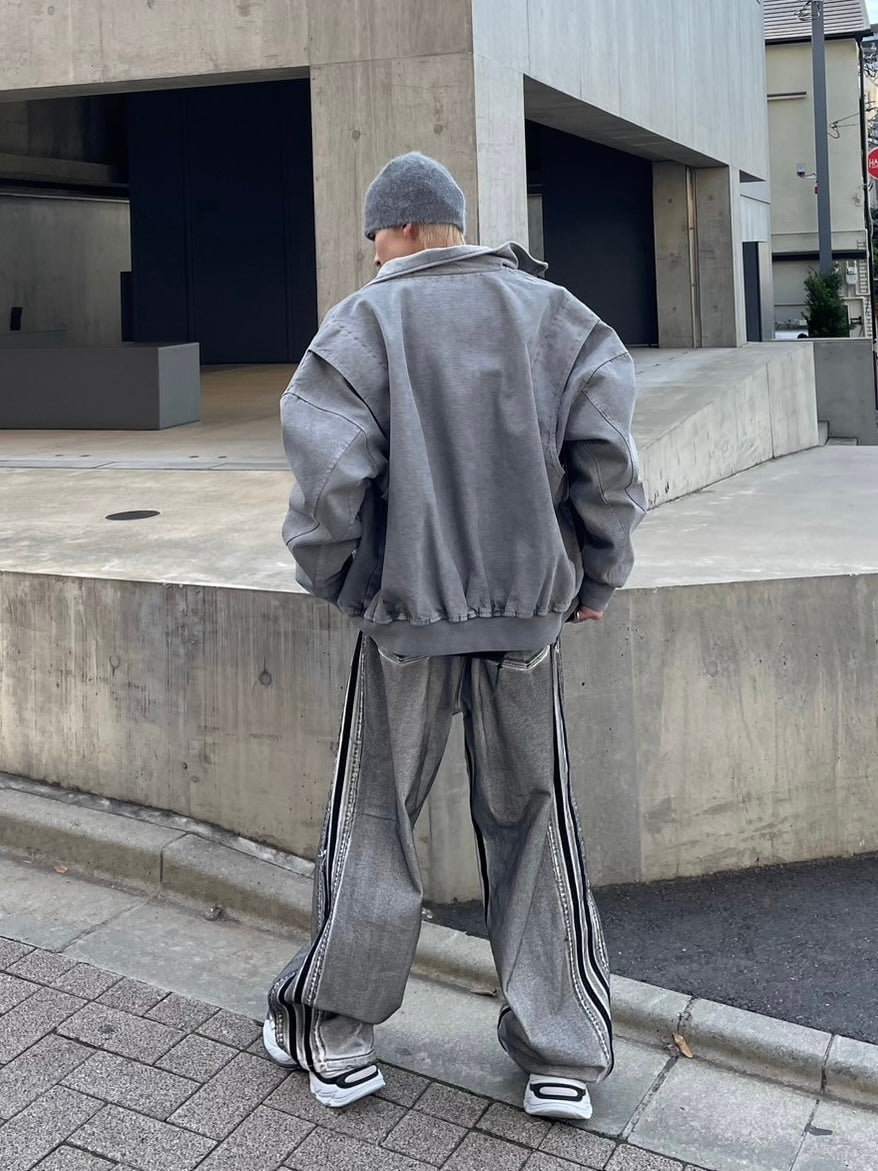 受注制【nmtc +】pigment flight jacket (2color)