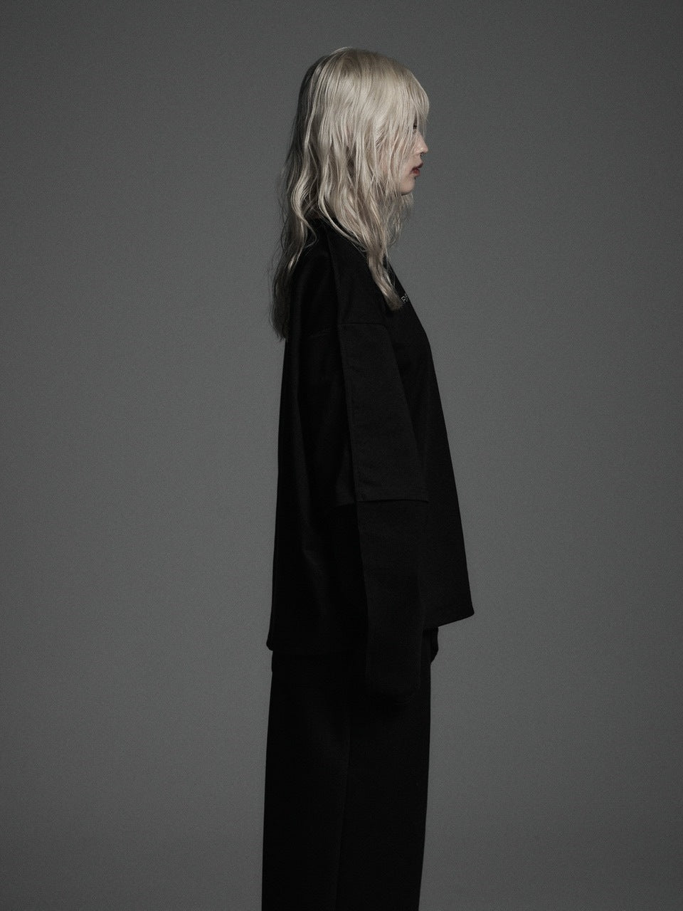 【Rosen Kreuz】the taste“V” LAYERED LONG SLEEVES