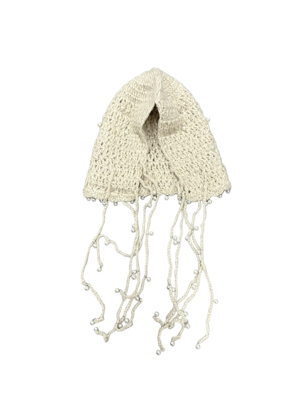 受注制【Never mind the XU】pearl babushka (2color)