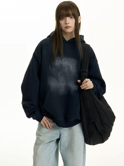 【TGNS】Happyeverday Graffiti Dyed Sweatshirt