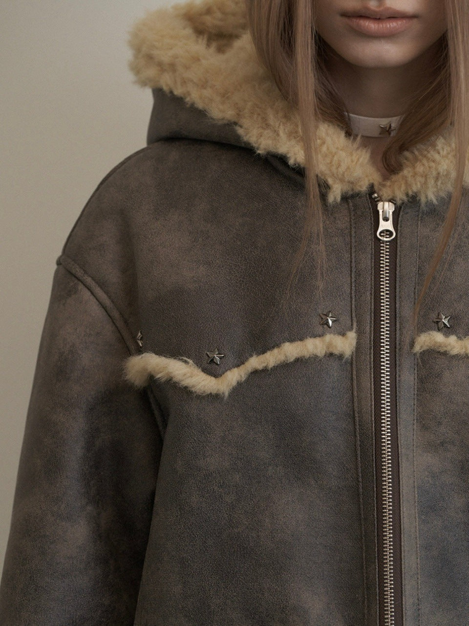 【SETUP-EXE】HOODIE MUSTANG JACKET / 【セットアップエグゼ】マスタング長袖フードジャケット