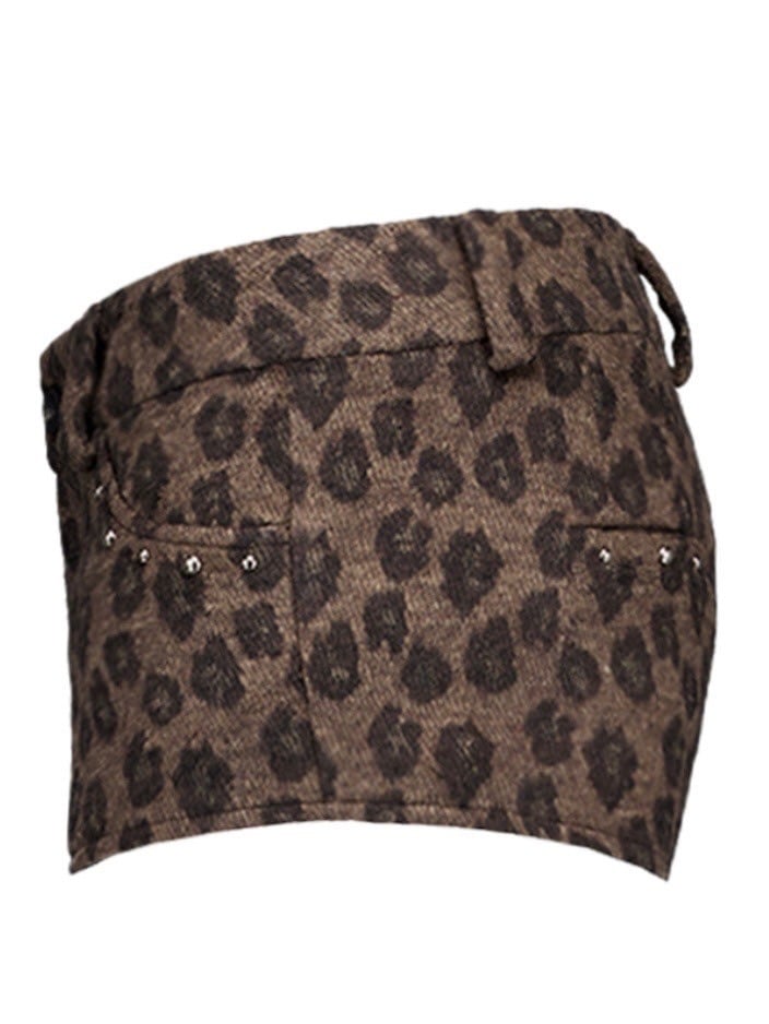 【SETUP-EXE】LEOPARD SHORT PANTS