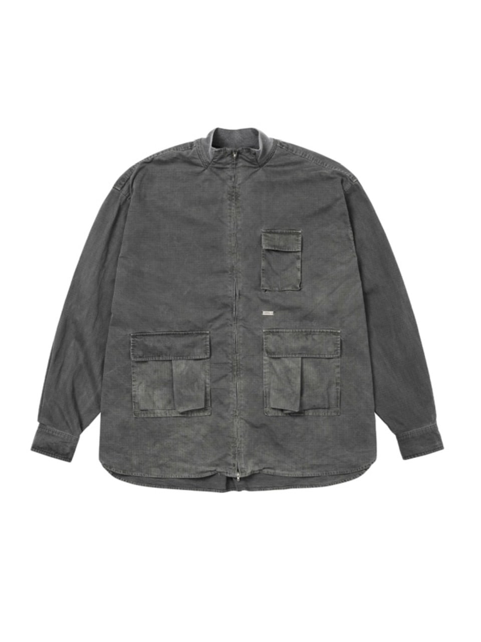 【AJOBYAJO】Ribstop Washed Cargo Shirt Jacket