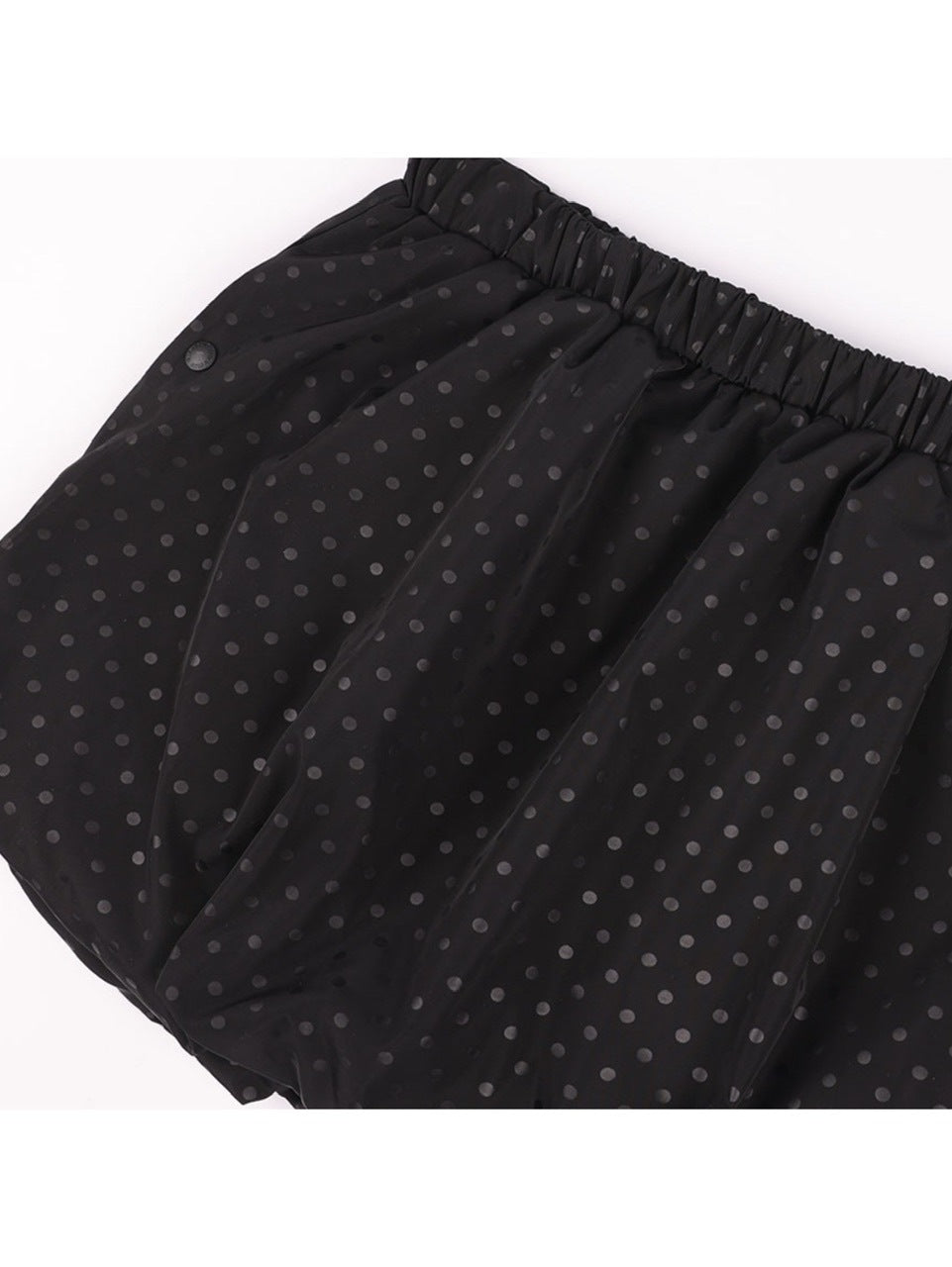 【FANCY CLUB】DOT NYLON BALLOON SKIRT