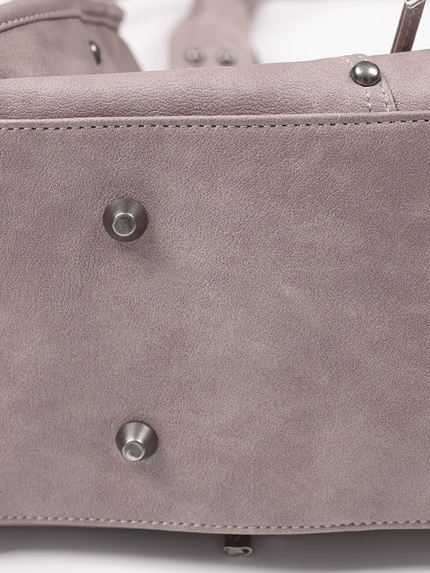 【FANCY CLUB】BELTED WASHING LEATHER BAG / 【ファンシークラブ】ベルトウォッシングレザーショルダーバッグ