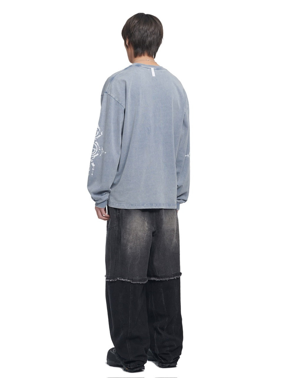 【NOMANUAL】S.G WASHED LONG SLEEVE TEE