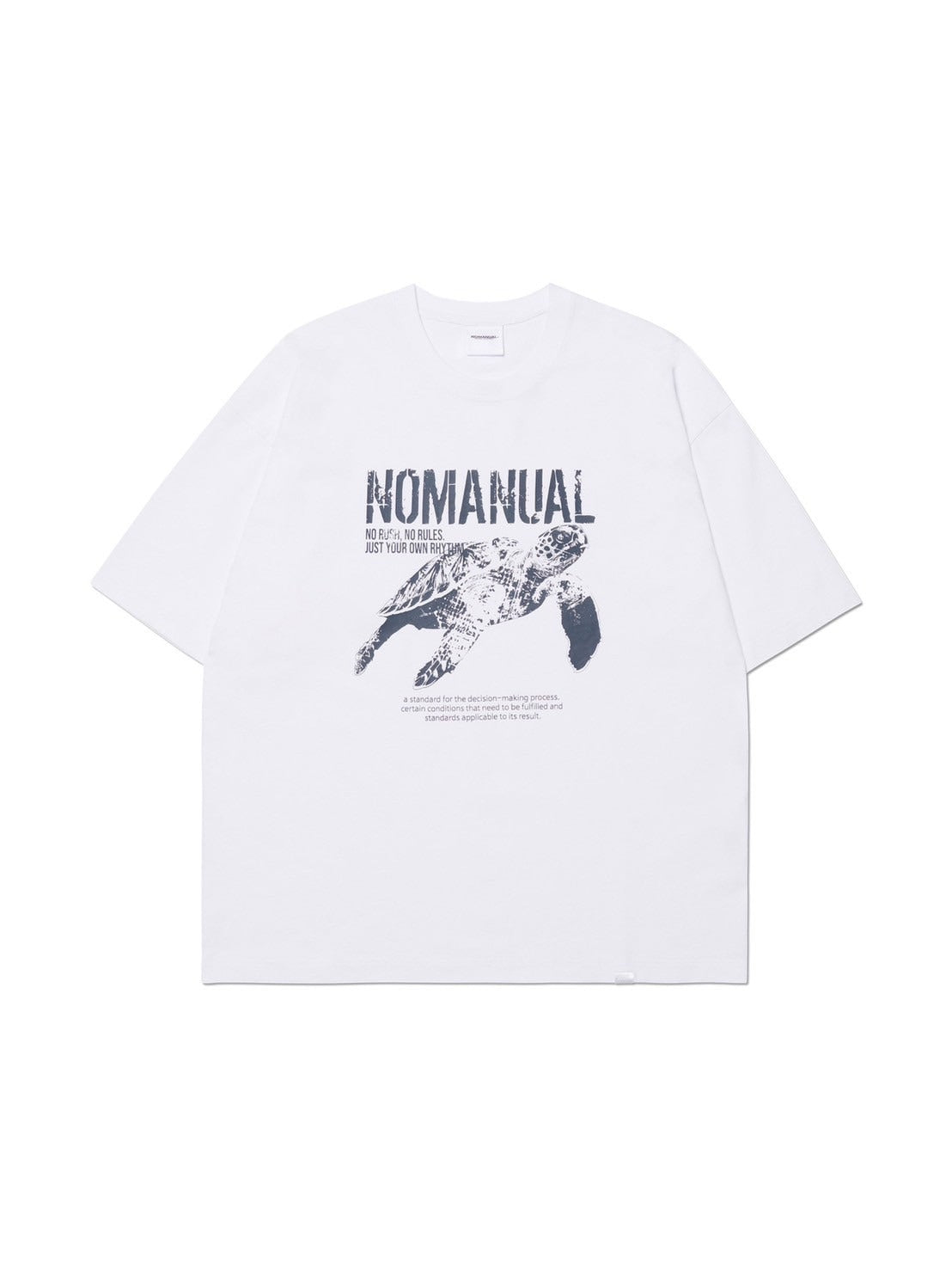 【NOMANUAL】TURTLE T-SHIRT