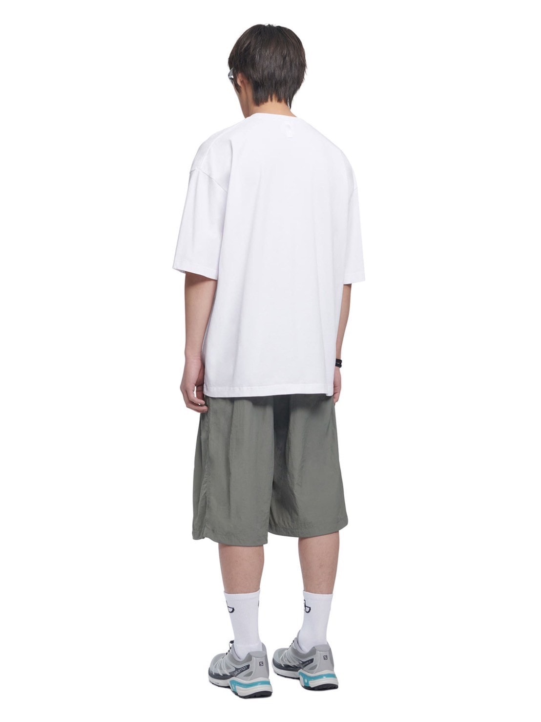 【NOMANUAL】SHADE BELTED SHORTS