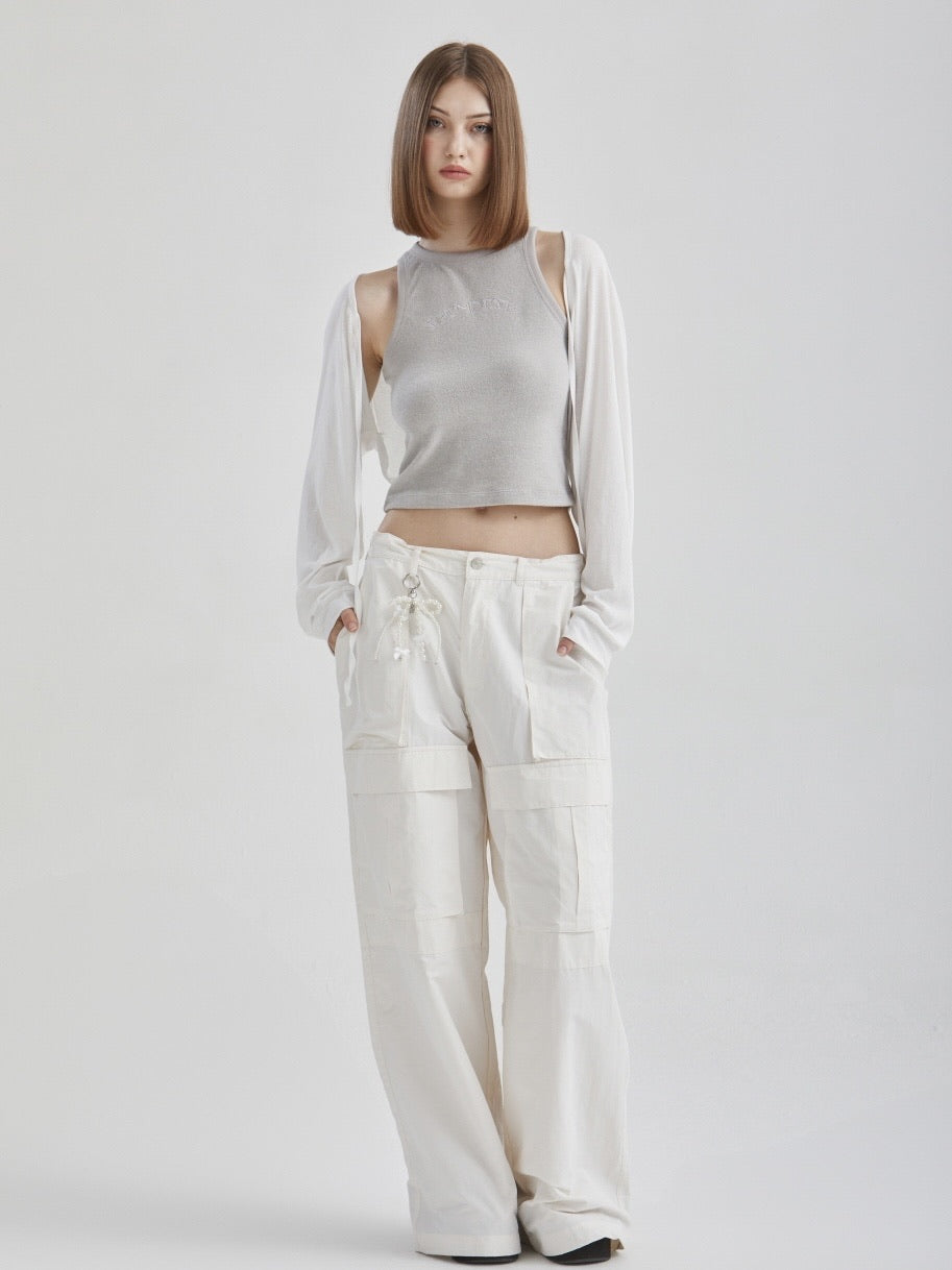 【GATELESS】PEARL RIBBON KEYRING