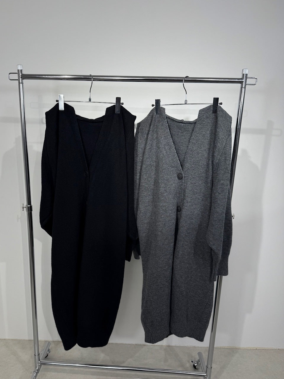 国際配送【Nerd out XU】long hooded cardigan (2color)
