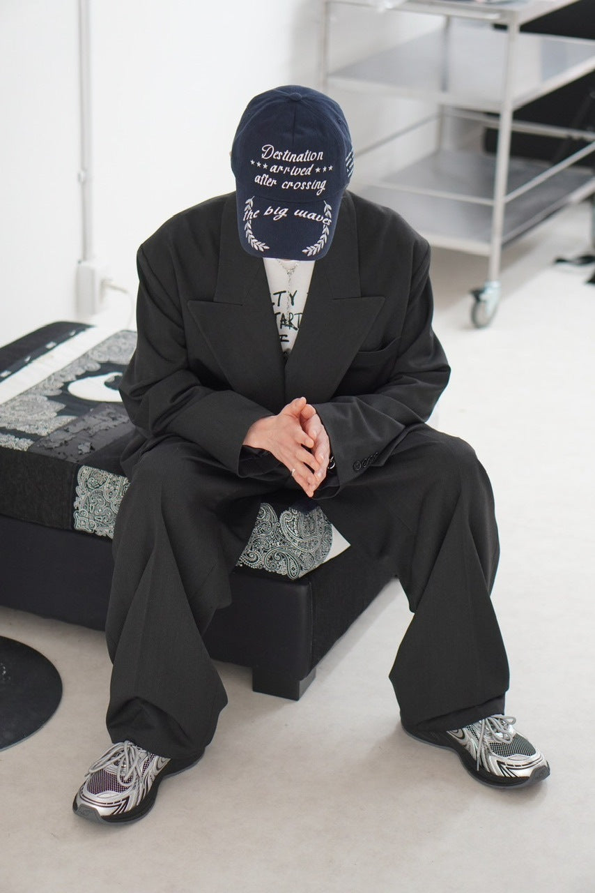 受注制【Chikashitsu +】double tailored jacket