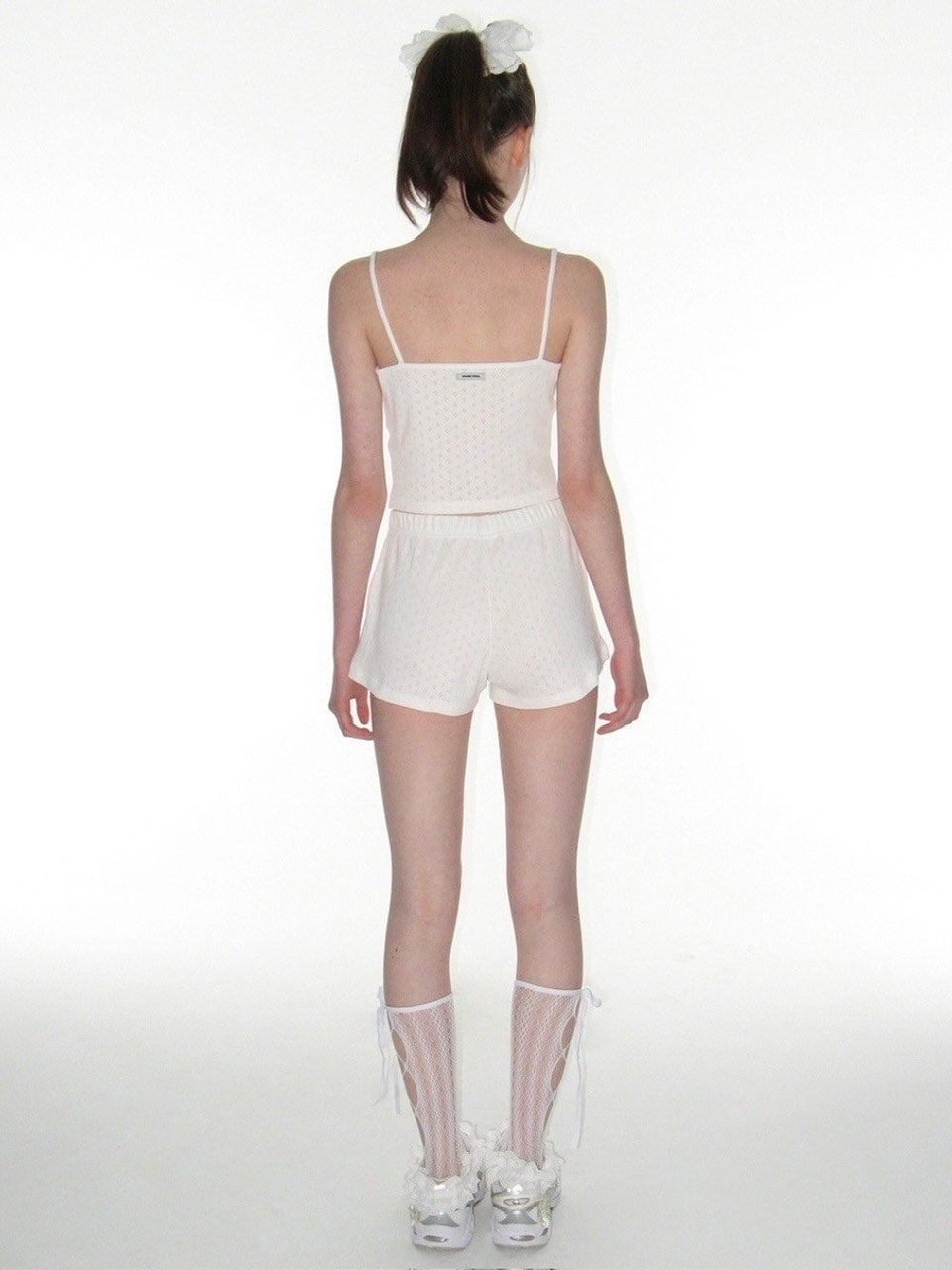 【CRANK】LACE EYELET SLEEVELESS