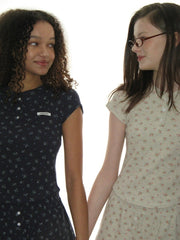 【CRANK】BUTTON FLOWER SHORTS