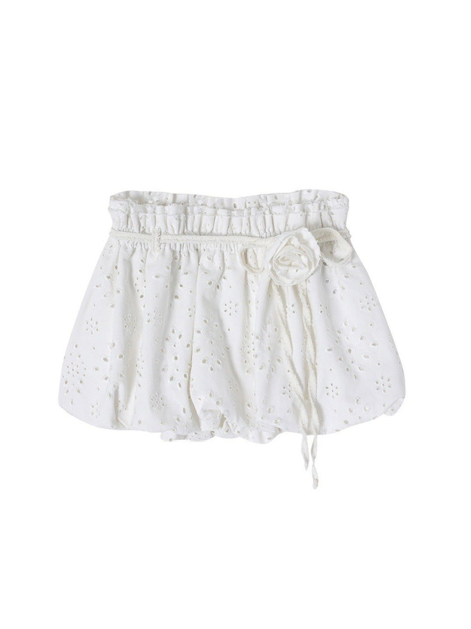【CRANK】ROSE PUNCHING BALLOON SKIRT