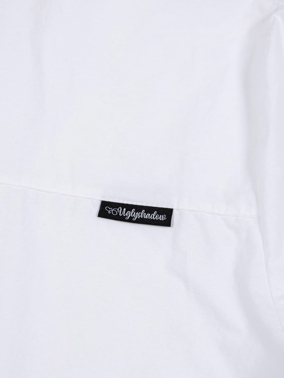 【Uglyshadow】TIE HALF SHIRT